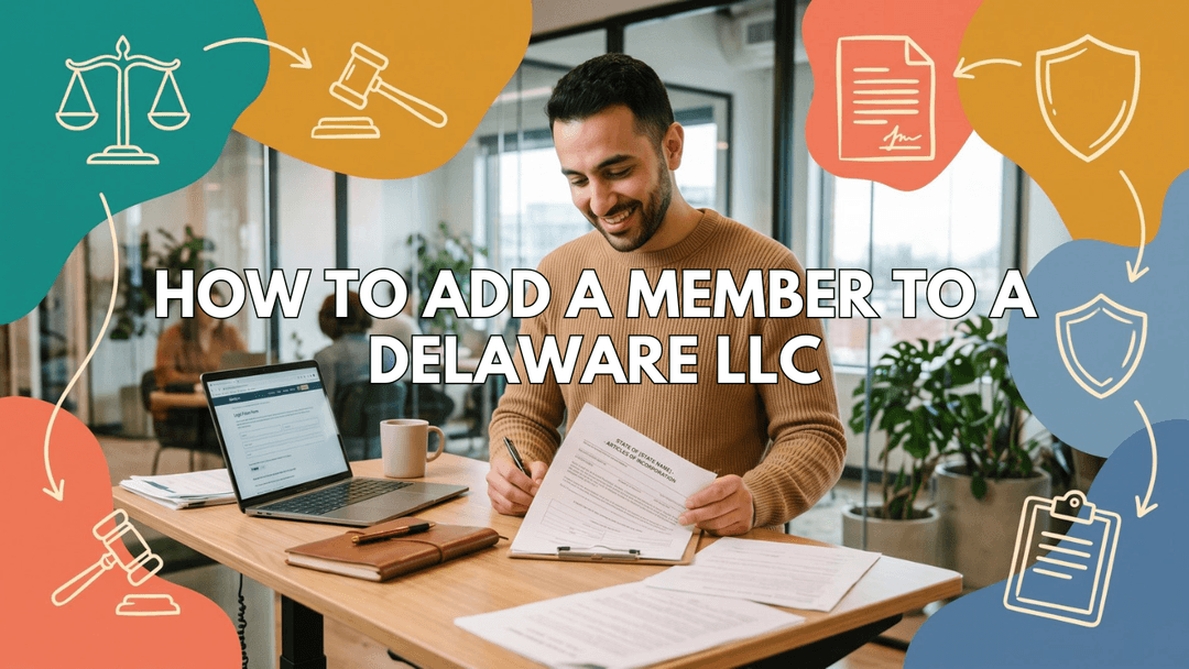 How to Add a Member to a Delaware LLC (Privacy vs. Proof)