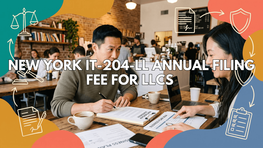 New York IT-204-LL LLC Filing Fee: Avoiding the "Dormant Entity" Tax Trap