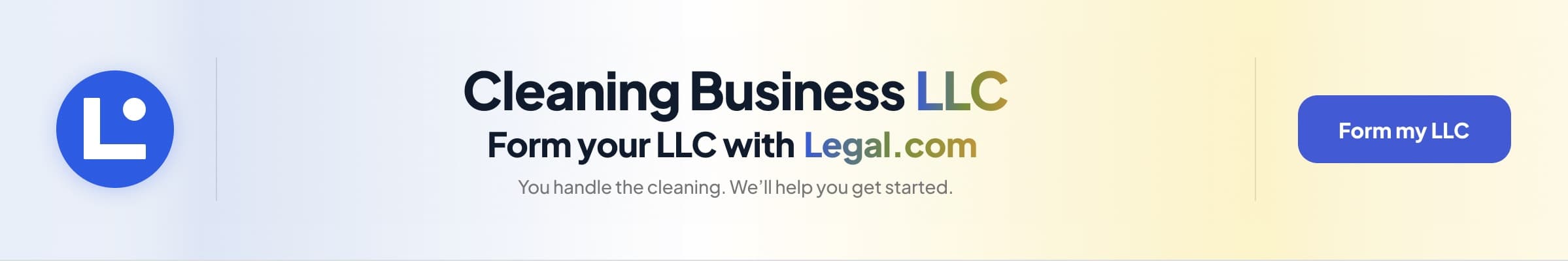 How to form your cleaning business llc