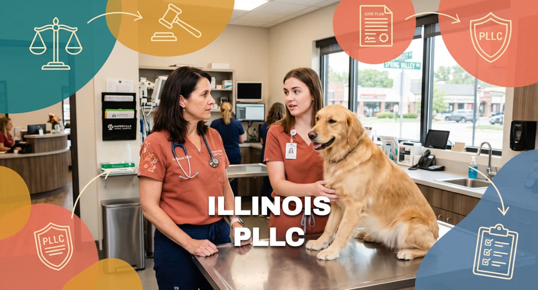 Illinois PLLC: Formation, IDFPR Registration, and LLC Conversion
