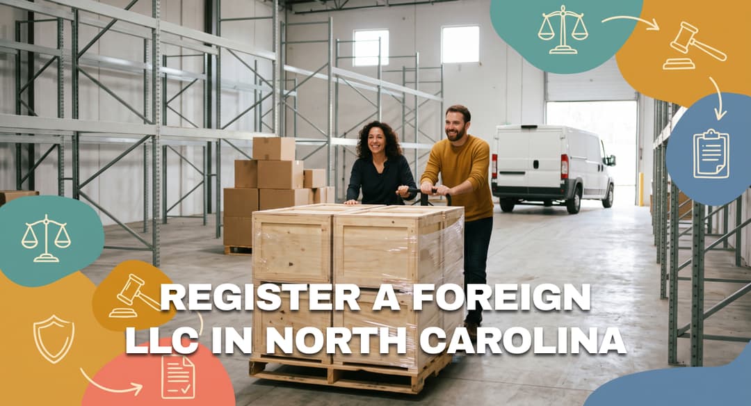 North Carolina Foreign LLC Registration: Certificate of Authority